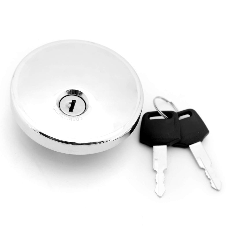 Areyourshop Fuel Gas Tank Cap Cover Keys fits for Kawasaki VN400 Vulcan 400 1995-1997, VN1500 VN1500 Classic 1996-2004, EJ650 W650 1999-2008, EN500 Vulcan 500 LTD 1996-2000, EJ800 W800 2011-2016 - Image 1